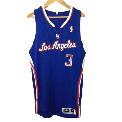 Men’s Size L Blue And White Adidas NBA Los Angeles Singlet