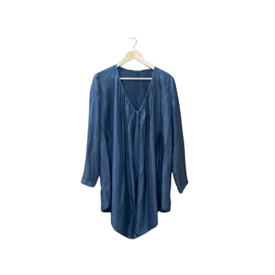 Scanlan Theodore Size 10 Long Sleeve Top Black  