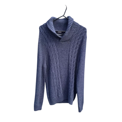 Just Jeans Mens  Size L Navy Blue Jumper 