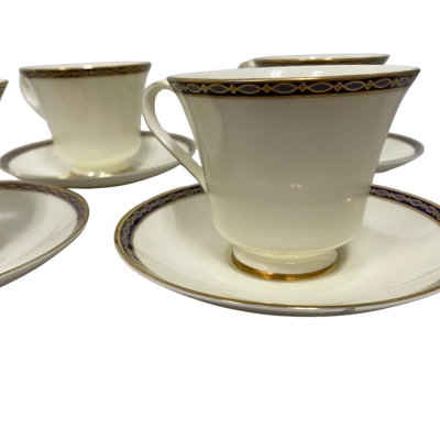 Set of 4 Minton St. James cups and saucer 
