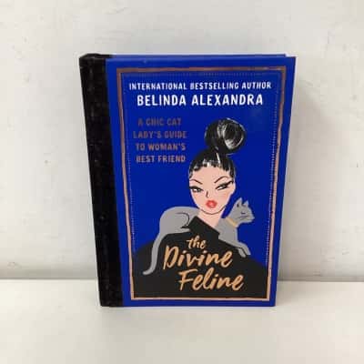 The Divine Feline: A Chic Cat Lady's Guide to Woman's Best Friend hardcover book 