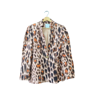 C/MEO Collective Size M Blazer Brown/Multicoloured/Pattern 