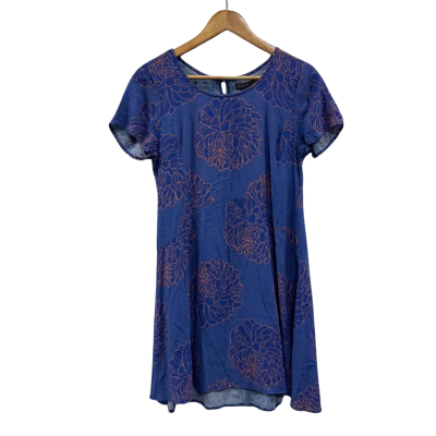 Mister Zimi Women's Size 10 Casual Dress Blue 