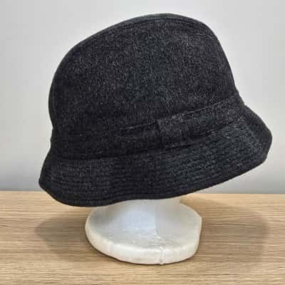 Italian-Made Cashmere Wool Blend Bucket Hat – Boutique Imports - Size L