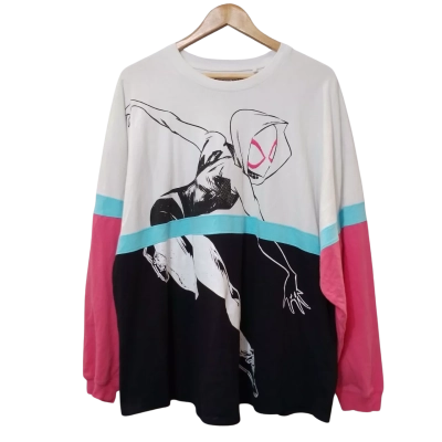 Zing Pop Culture Women's  Size XL Spider Gwen Jumper