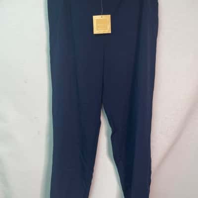 Noni B Womens  Size 18 Straight Leg Pants Blue 