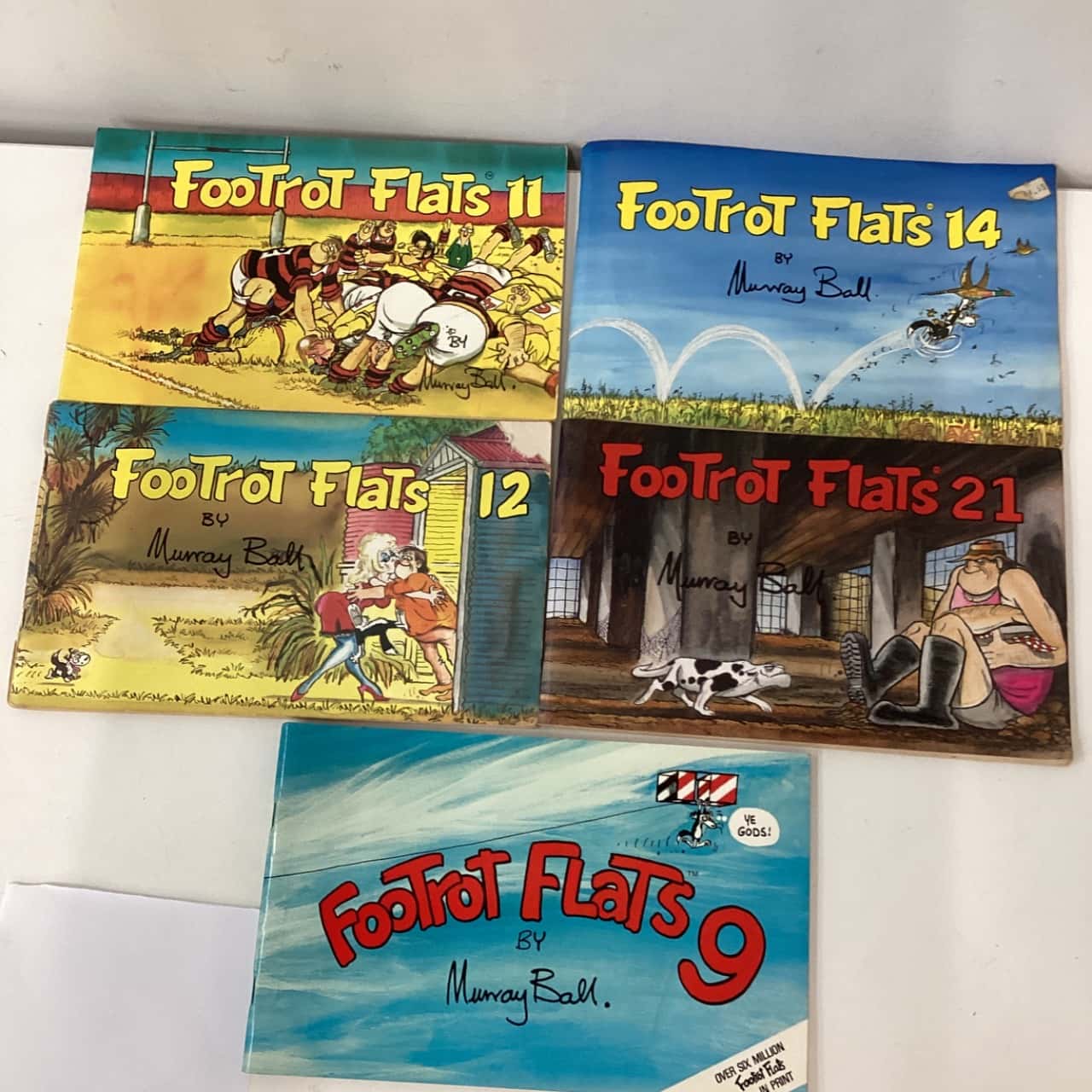 Vintage Footrot Flats comics set of 5