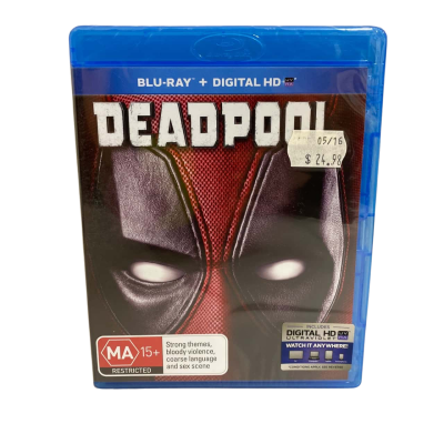 Blu ray Deadpool 