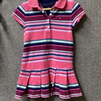 Tommy Hilfiger Polo Dress,Size 18 month,Multicoloured / Striped 