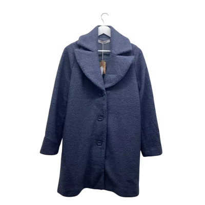 Isle Of Mine ‘Allure’ Teddy Bouclê Coat Blue Heritage Size M/L BNWT