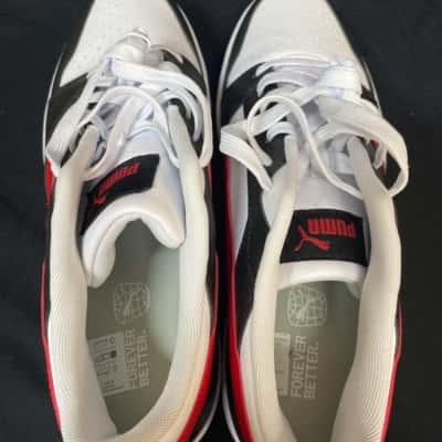 Puma Rebound V6 Mens US Size 10 Low Sneakers (Puma White)