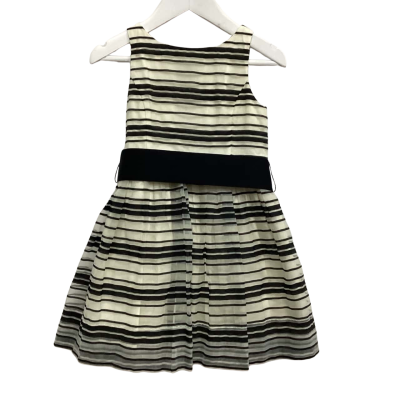 Polo Ralph Lauren Kids  Size 3 Dress Black  / Cream / Striped 