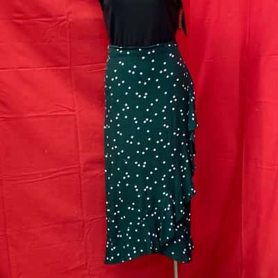 Faithfull The Brand Womens  Size 12 Green Skirt