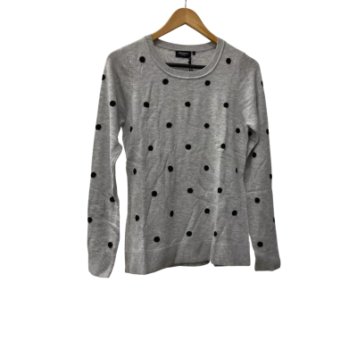 Just Jeans Selani Spot Pullover Smoke Marle/Black Size S