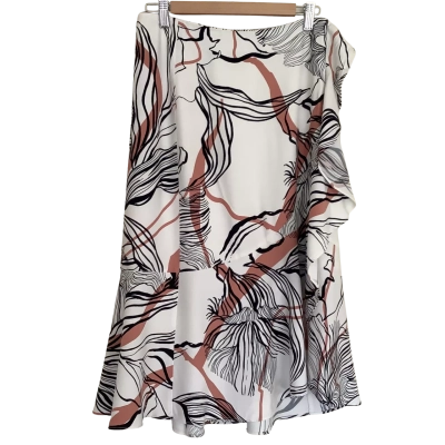 Sportscraft Signature.   A-Line Ruffle Skirt.   Size 8 