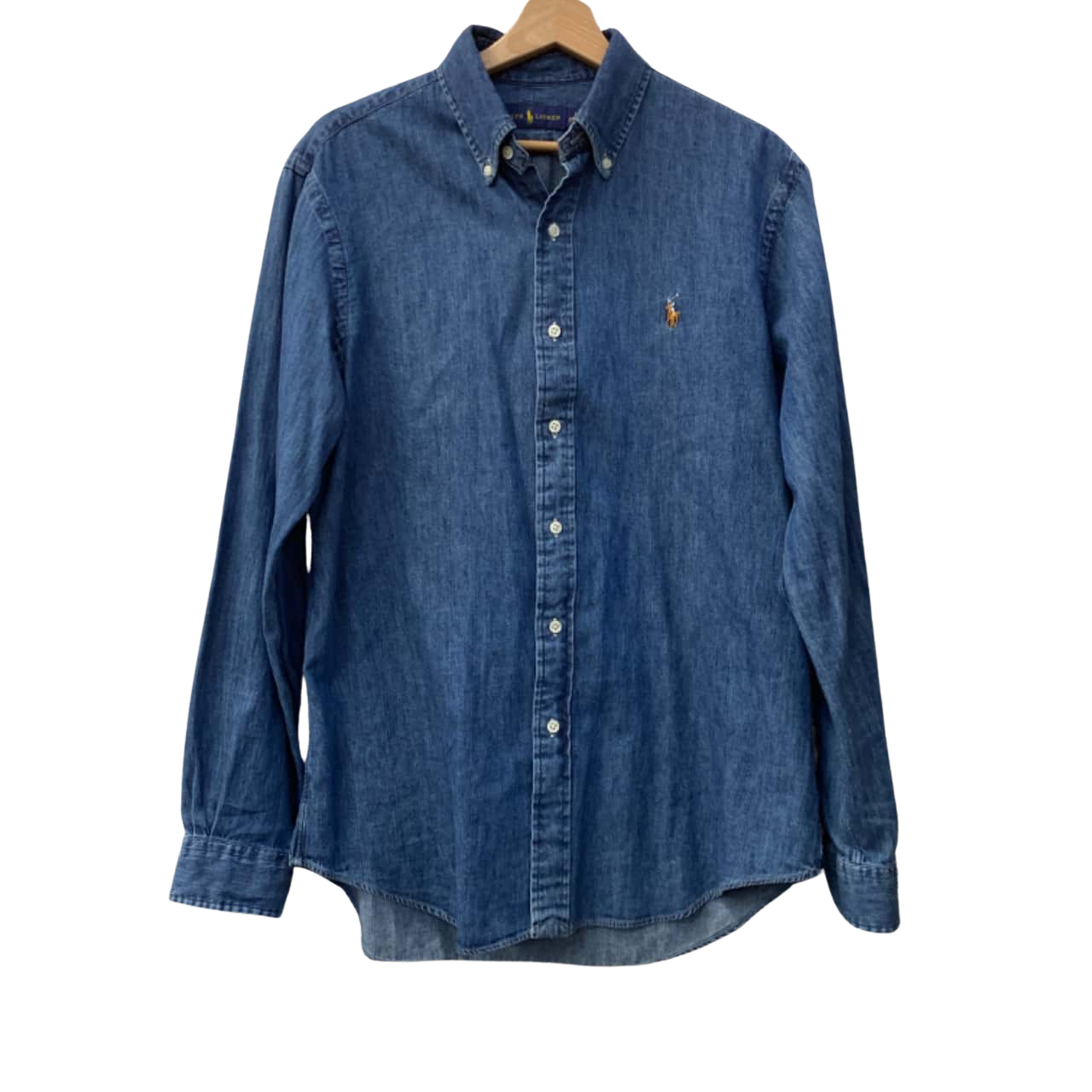 Ralph Lauren Mens Size M Shirt Long Sleeve Blue (s)