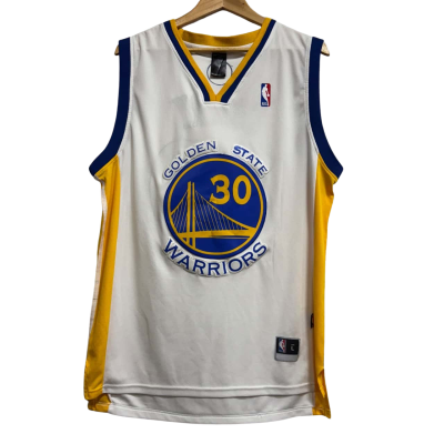 NBA Curry 30 Mens Top Size L White 