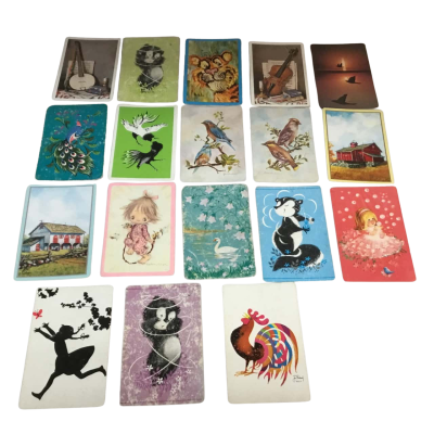 Vintage Playing Cards as pictured
