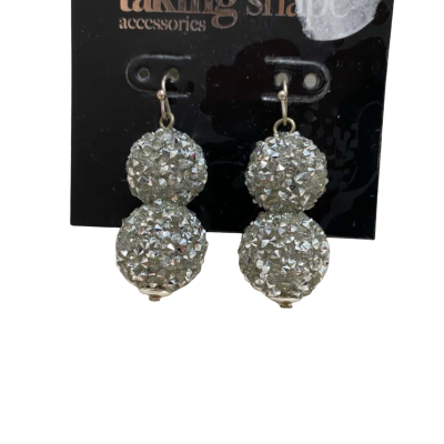 Taking Shape Womens Earrings Silver - RRP $24.95