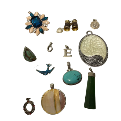 Assorted  Unisex Pendants  Multicoloured 