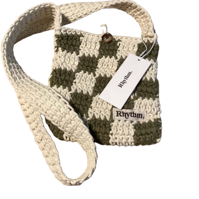 Rhythm bag BNWT Cream / Green 
