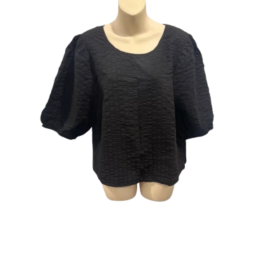 Gorman Womens  Size 10 Blouse Black  