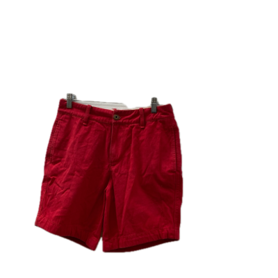  Angelos Mens  Size S Denim Shorts Red 