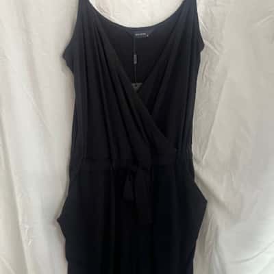 Decjuba Womens  black jumpsuit Size 12 
