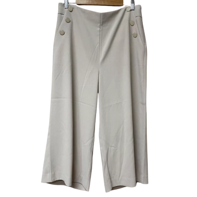 BNWT Jacqui-E Womens Pants Size 14 Beige 