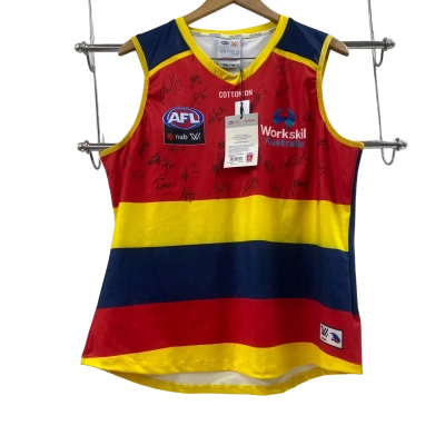 Brand new Signed Adelaide Crows Home Guernsey