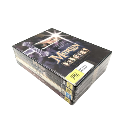 RHI Entertainment 4 DVD Set - Merlin, Gulliver's Travels, Arabian Nights & Jason And The Argonauts
