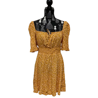 Sportsgirl Womens  Size 10 Mini Dress Floral / Orange BNWT