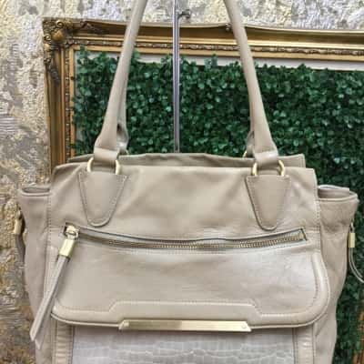 Mimco Womens Shoulder Bag Beige 
