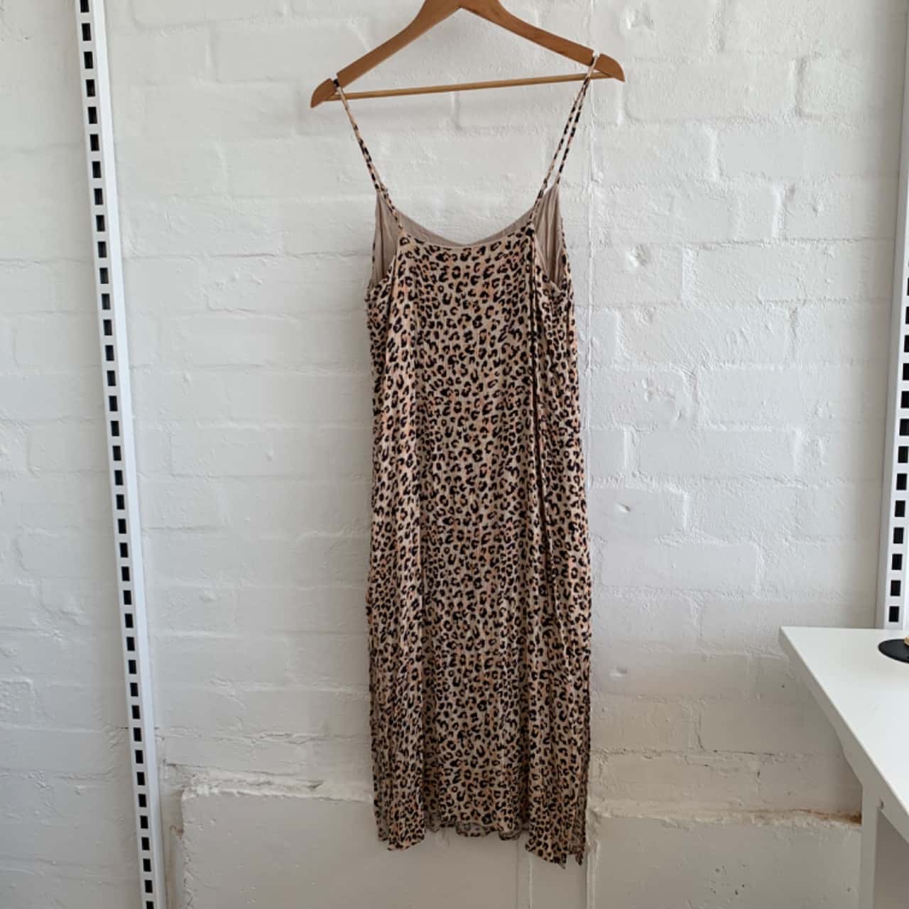 Charlie Holiday Size 10 Leopard Print Midi Dress(s)