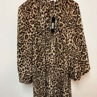 Witchery Womens  Size 10 Casual Dress Animal print 