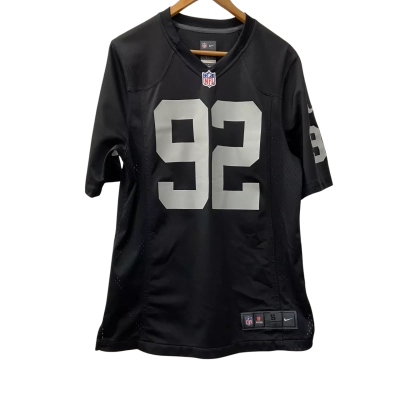 Nike Oakland Raiders Football Jersey # 92 Seymour Size S