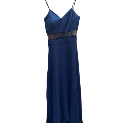 Miss Anne Womens  Size 6 Navy Blue Formal Dress 