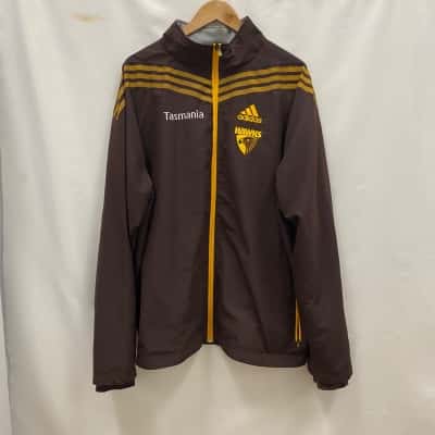 Adidas Mens Sports Jacket Size XXXL Brown 
