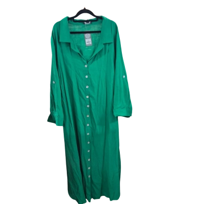 Autograph Womens  Size 22 Maxi Dress Green 