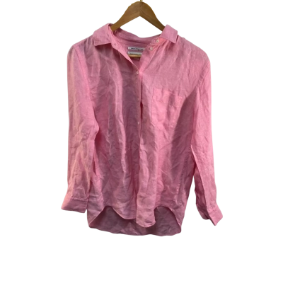Country Road  Size 6 Button Up Top Pink 