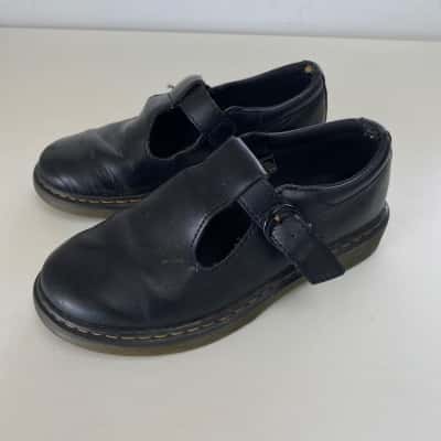 Dr Martens Kids Polley Mary Janes Shoes Size 1 UK  