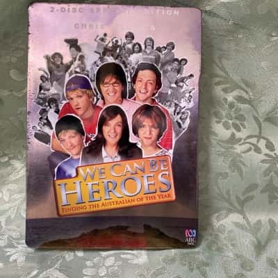 We Can Be Heroes 2 DVD disc Special Edition Steelbook 