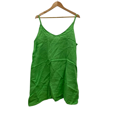 Grace Cooper Made In Italy Women's Size L / XL Sleeveless Top Green BNWT