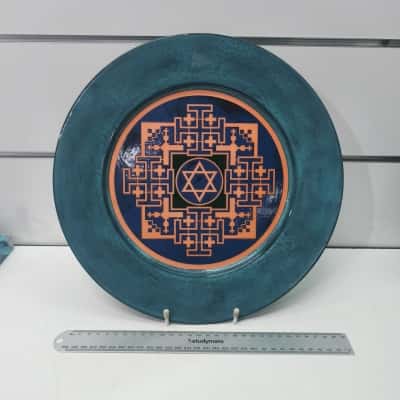 Vintage Jubilee Brand Ranters Chewton Pottery Decorative Platter 32cm PreOwned 