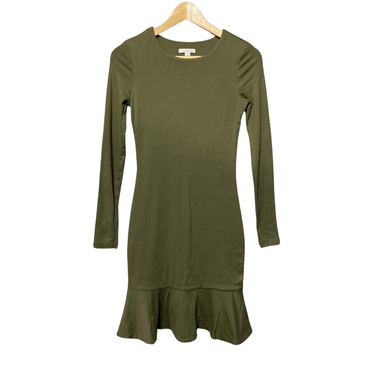 green emerald velvet dress Kookai Iris Midi Dress