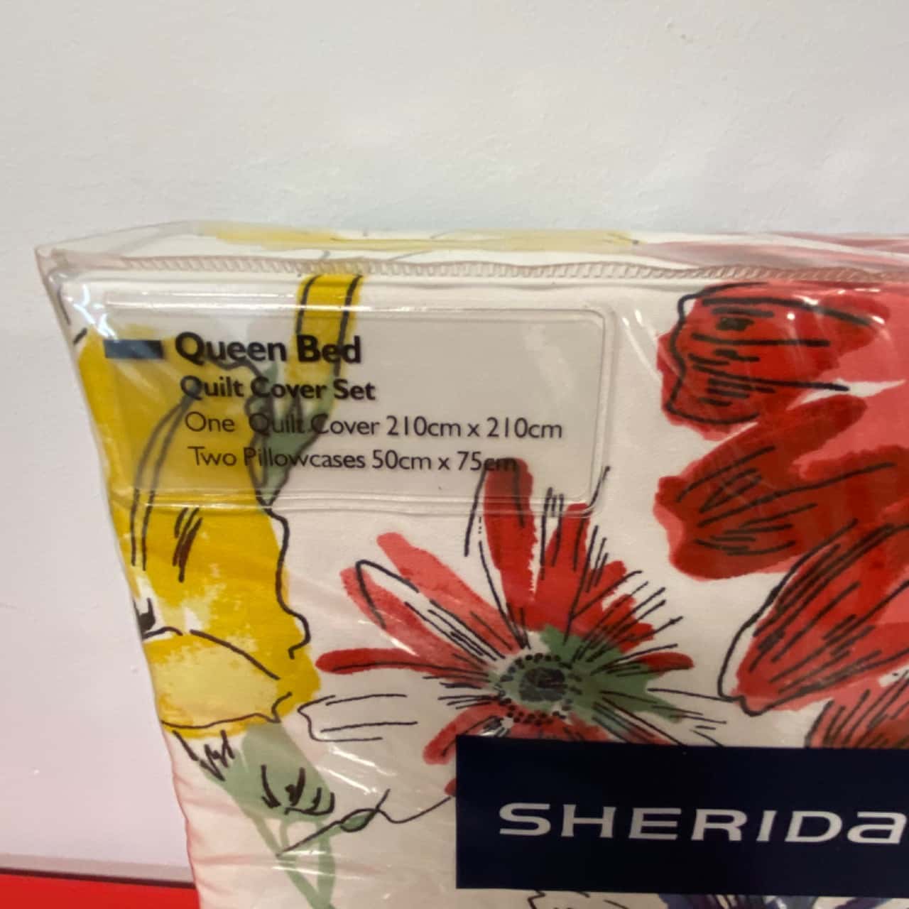 Sheridan Isla Blossom Queen Quilt Cover Set Plus 2 Europe Pillow Cases