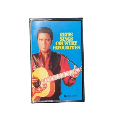 Vintage Elvis Presley Elvis Sings Country Favourites Cassette 