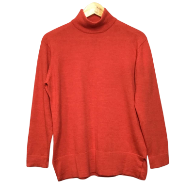 Meredith Women's Size M Red Wool Jumper