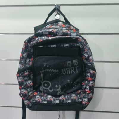  Kids The Simpsons "This Is Bart" Licensed Graphic Backpack Preowned 