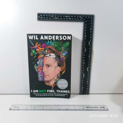 *Signed Copy* I Am Not Fine, Thanks Book Wil Anderson  